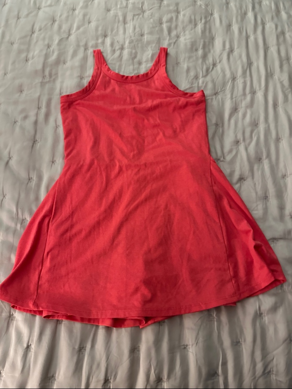 Old Navy Bright Coral Tank Tennis Dress